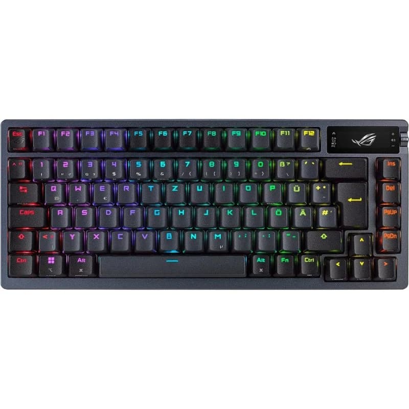 Imagen de ASUS ROG Azoth Teclado mecánico inalámbrico RGB QWERTZ 60% en OfertitasTOP