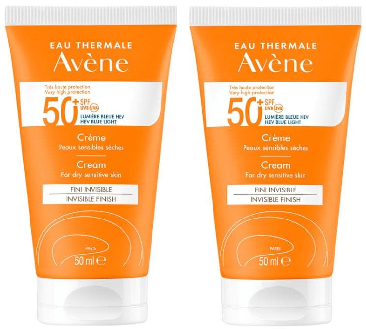 Imagen de Avène Crema Solar SPF50+ 2x50 ml en OfertitasTOP