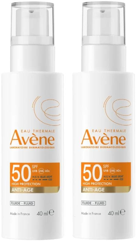 Imagen de Avène Fluido Antiedad SPF50 - Protección Solar 2x40 ml ☀️ en OfertitasTOP