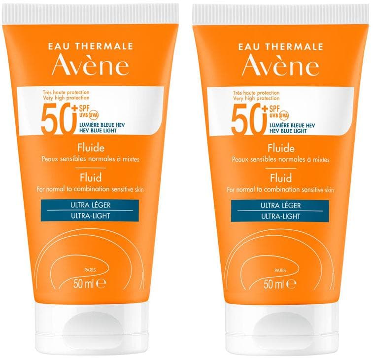 Imagen de Avène Fluido Solar SPF50+ 2x50 ml en OfertitasTOP