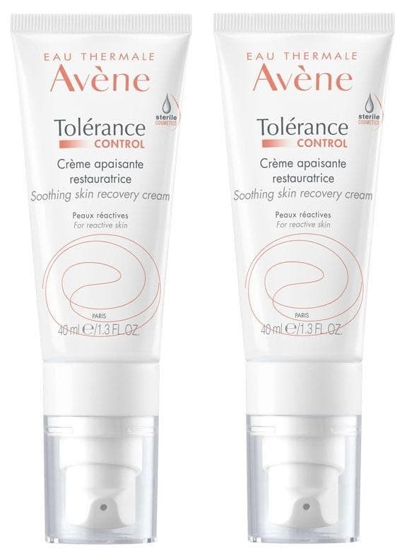 Imagen de Avène Tolerance Control Crema Calmante Reparadora 2x40 ml 💧 en OfertitasTOP