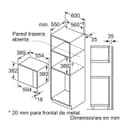 Thumbnail 1 de Balay 3CG5175 microondas 25 litros grill integrable