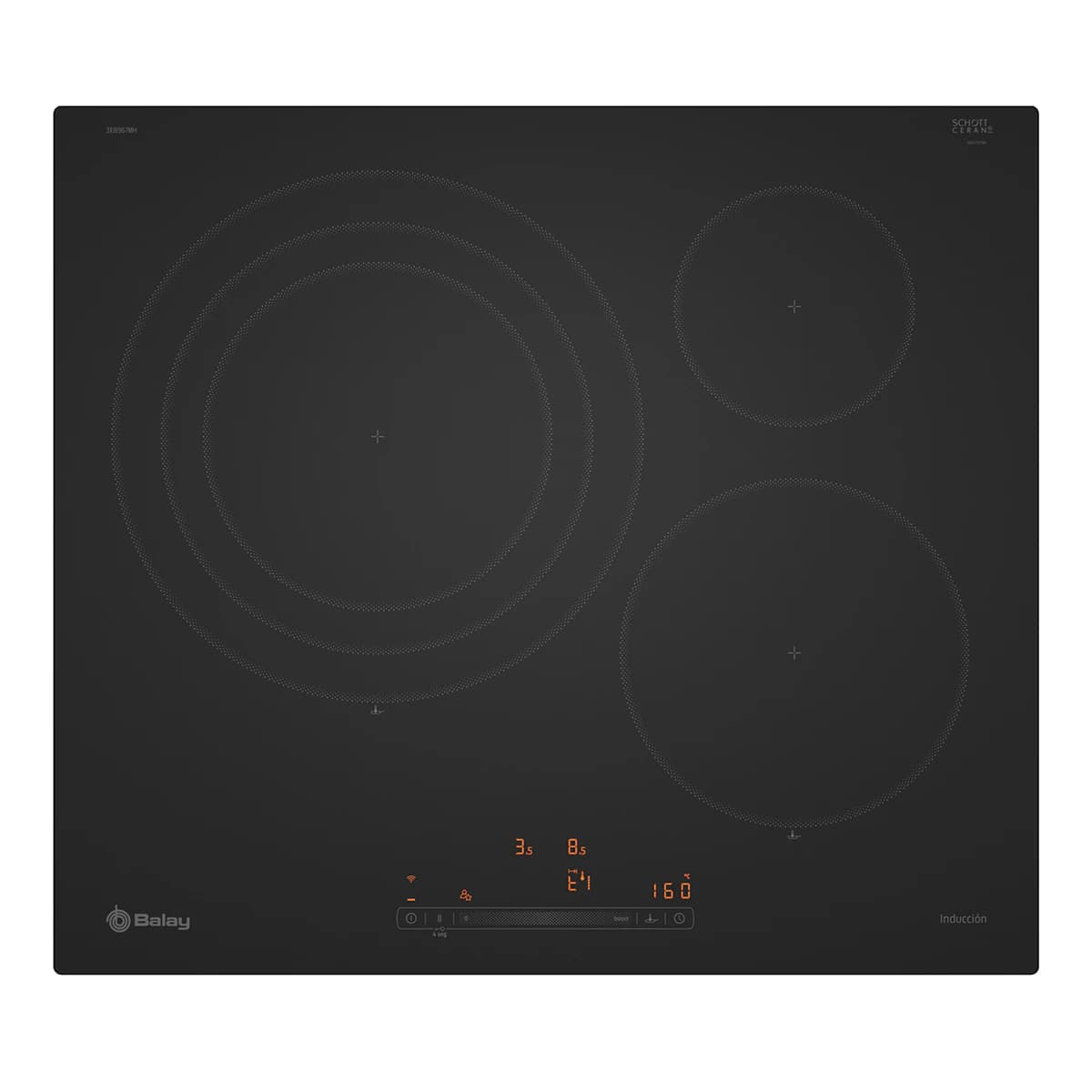 Imagen de Balay 3EB967MH placa inducción 60 cm, zona 32 cm 🔥 en OfertitasTOP