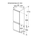 Thumbnail 1 de Balay 3KIE711S frigorífico combi 177 cm