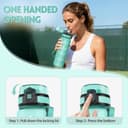 Thumbnail 5 de Baramumu 3245C botella 1 litro con pajita 🚰