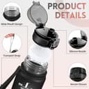 Thumbnail 1 de Baramumu Botella agua 1 litro reutilizable para gimnasio 📦