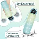 Thumbnail 3 de Baramumu Botella agua 1 L con pajita y marcador 🚰