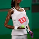 Thumbnail 3 de Barbie Inspiring Women Venus Williams muñeca con raqueta 🎎