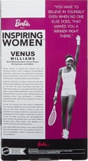 Thumbnail 5 de Barbie Inspiring Women Venus Williams muñeca con raqueta 🎎