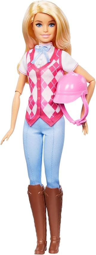 Imagen de Barbie Misterios: Jinete Malibú con Yegua Perdida 🐎 en OfertitasTOP