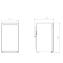 Thumbnail 2 de Beko TS190340N FrigorÃfico mini 85 L blanco 📺