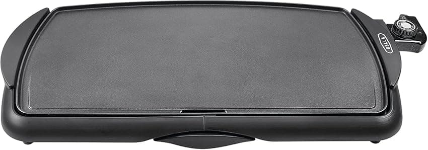 Imagen de BELLA Plancha Eléctrica de Cerámica Titanio con Gran Superficie y Bandeja Grasa Extraíble en OfertitasTOP