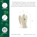 Thumbnail 1 de Belleek Pottery ángel de protección 🏺