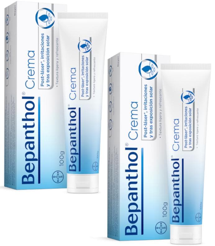 Imagen de Bepanthol Crema Cuidado Piel Seca 2x100 g Pack ahorro en OfertitasTOP