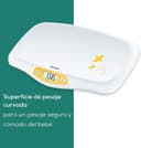 Thumbnail 2 de Beurer BY 80 Báscula para bebés con superficie segura 🍼