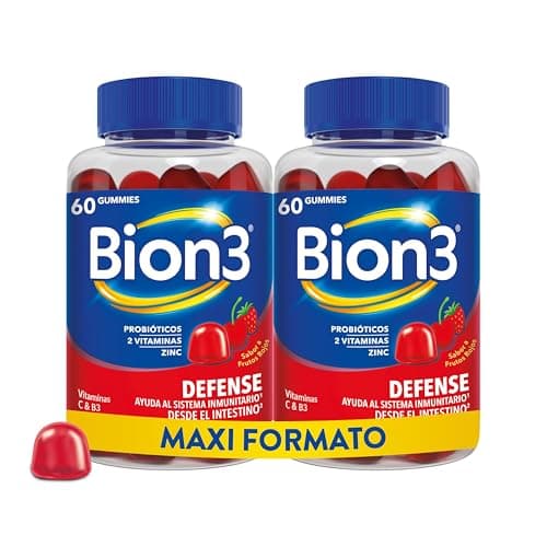 Imagen de Bion3 Gummies Defense 60×2 gomitas para sistema inmunitario 🍬 en OfertitasTOP
