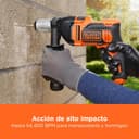Thumbnail 2 de BLACK+DECKER BEH850K-QS Taladro percutor 850 W 📷