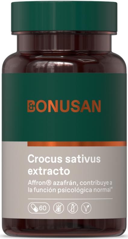 Imagen de Bonusan Crocus Sativus 60 cápsulas vegetarianas en OfertitasTOP