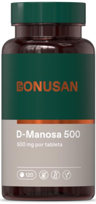 Imagen de Bonusan D-Manosa 500 mg - 120 Tabletas 💊 en OfertitasTOP