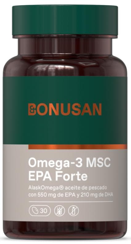 Imagen de Bonusan Omega-3 MSC EPA Forte 30 cápsulas 💊 en OfertitasTOP