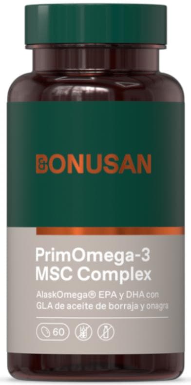 Imagen de Bonusan PrimOmega-3 MSC Complex 60 comprimidos 🧴 en OfertitasTOP