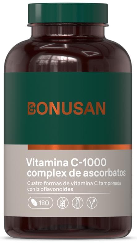 Imagen de Bonusan Vitamina C-1000 Complex 💊 180 Comprimidos en OfertitasTOP