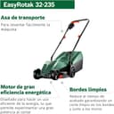 Thumbnail 1 de Bosch EasyRotak 32-235 cortacésped 32 cm, 1.200 W 🌱