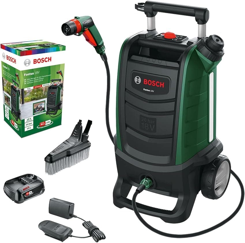 Imagen de Bosch Fontus 18V hidrolimpiadora a batería (1 batería) 🧰 en OfertitasTOP