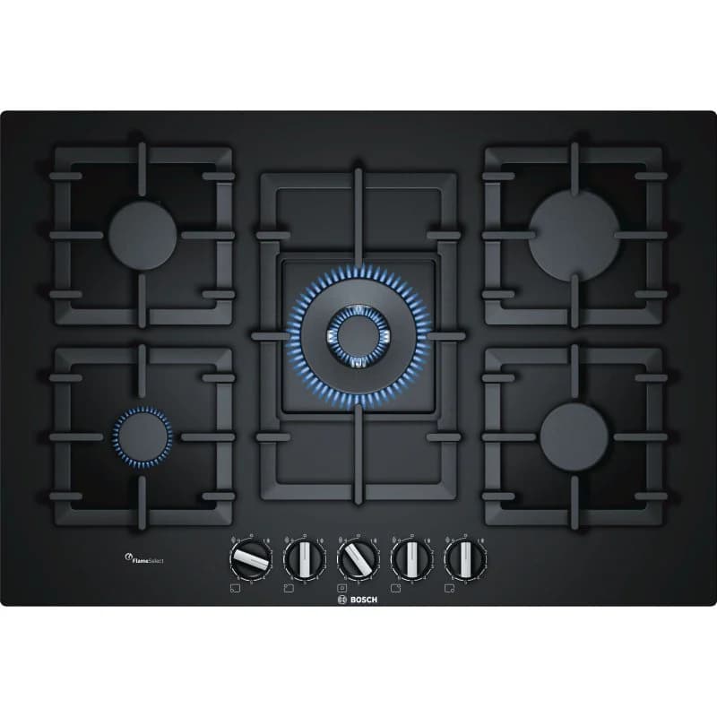 Imagen de Bosch PPQ7A6B90 Cocina de Gas 5 Zonas Negra🔥 en OfertitasTOP