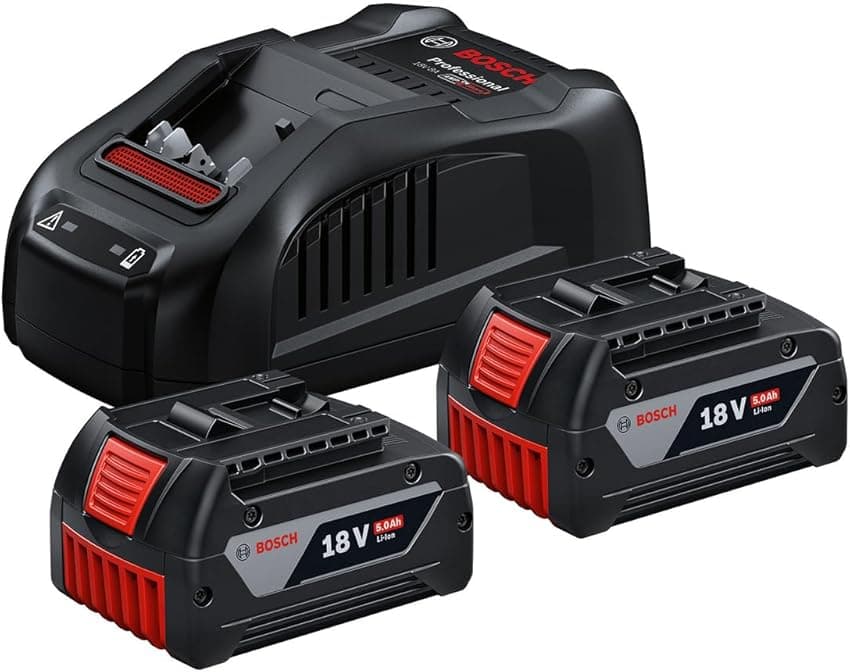 Imagen de Bosch Professional 18V System set inicial 2×5,0 Ah + cargador ⛑️ en OfertitasTOP