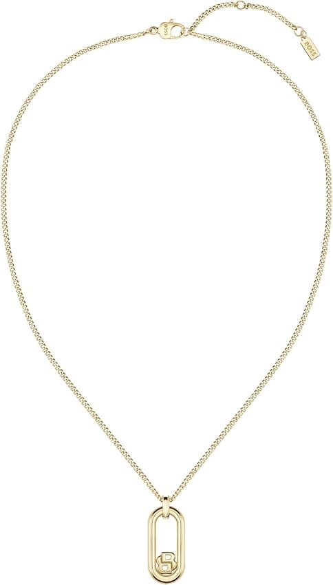Imagen de BOSS 1580627 Collar DOUBLE B Swing en oro amarillo 📿 en OfertitasTOP