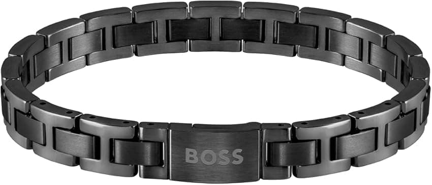 Imagen de BOSS METAL LINK ESSENTIALS Brazalete de eslabón en acero inoxidable ⌚ en OfertitasTOP
