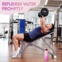 Thumbnail 4 de Botella Agua 1000 ml con paja y marcador de tiempo 🚰