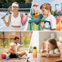 Thumbnail 5 de Botella Agua 1000 ml con paja y marcador de tiempo 🚰