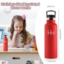 Thumbnail 5 de Botella Agua 500 ml acero 18/8 Rojo 🚰