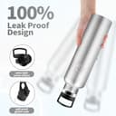 Thumbnail 2 de Botella Agua Deporte 1L Acero Inoxidable, Doble Pared 🚰