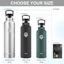 Thumbnail 4 de Botella Agua Deporte 1L Acero Inoxidable, Doble Pared 🚰