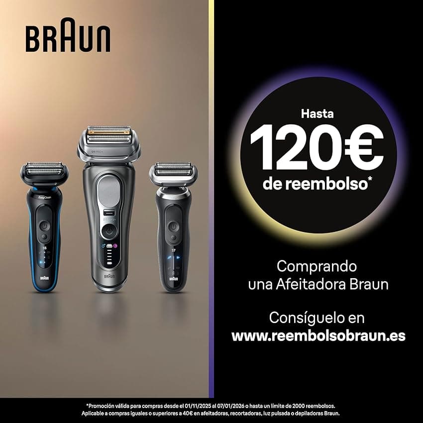 Imagen de Braun Series 9 Pro+ Afeitadora Eléctrica Hombre 💈 en OfertitasTOP