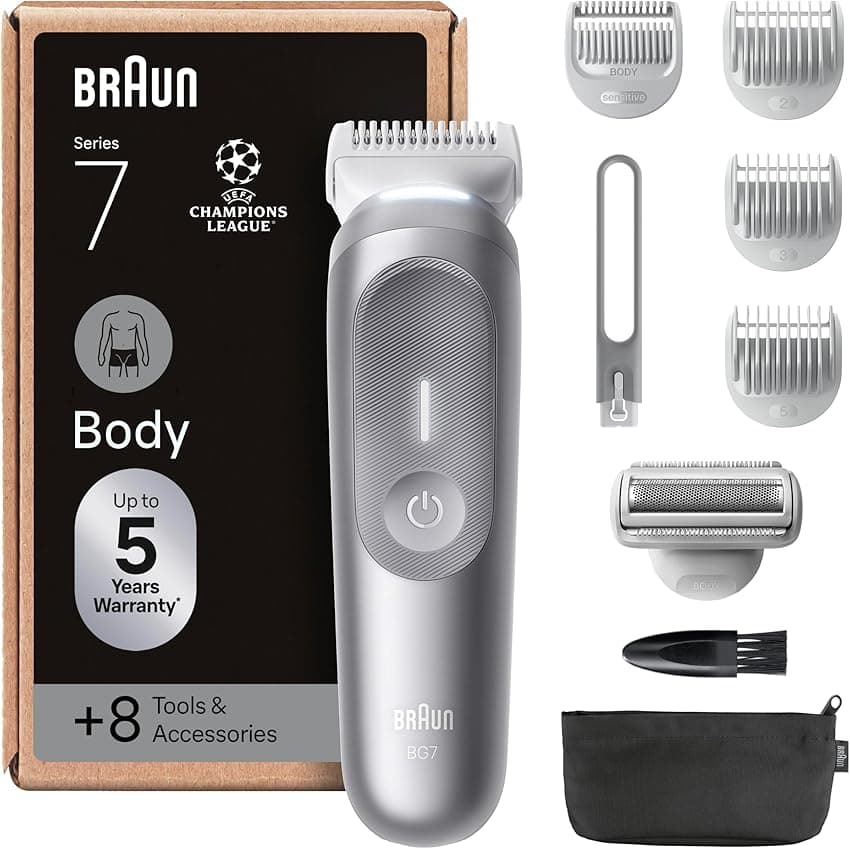 Imagen de Braun Recortadora Corporal Series 7 BG7555 💈 100 Min Autonomía en OfertitasTOP