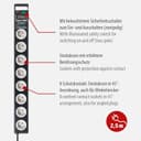 Thumbnail 3 de Brennenstuhl Regleta 8 Tomas con Protección Sobretensiones ⚡