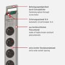 Thumbnail 2 de Brennenstuhl Super-Solid Regleta 8 tomas, 2,5 m 📺