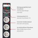 Thumbnail 6 de Brennenstuhl Super-Solid Regleta 8 tomas, 2,5 m 📺