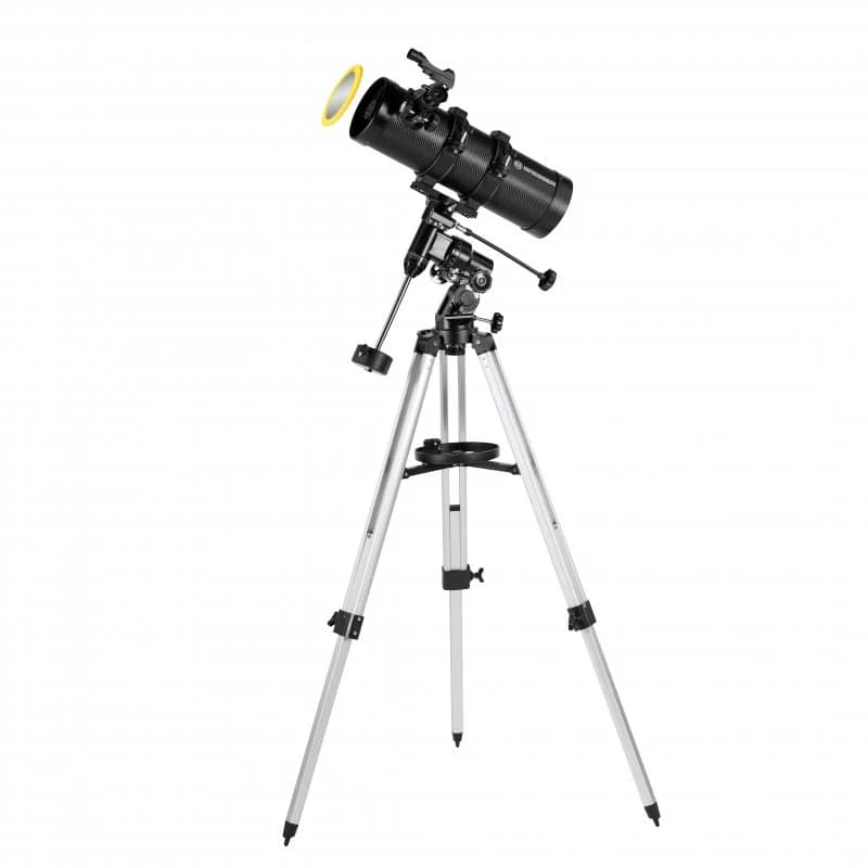 Imagen de Bresser Pluto telescopio 114/500 Reflector con Filtro Solar en OfertitasTOP