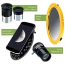 Thumbnail 2 de Bresser Pollux Telescopio Reflector 150/750 EQ3 con filtro solar y adaptador para móvil 📷