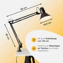 Thumbnail 2 de BRILLIANT Curly 3 lámparas colgantes cromo 3xE27 40W 💡