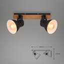 Thumbnail 2 de Briloner Leuchten lámpara de techo retro 2 luces E27 40 W