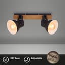 Thumbnail 3 de Briloner Leuchten lámpara de techo retro 2 luces E27 40 W