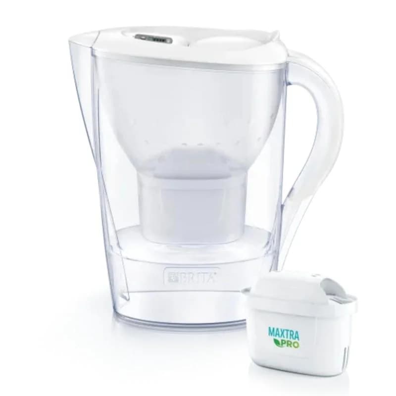 Imagen de BRITA Marella Blanca 2,4 L — jarra filtrante con 2 cartuchos 💧 en OfertitasTOP