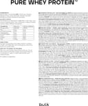 Thumbnail 1 de Bulk Pure Whey Protein 500 g — Chocolate blanco caramelo 🍶