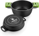 Thumbnail 4 de Cacerola Alta Fudido 20 cm, Aluminio Negro 🍳
